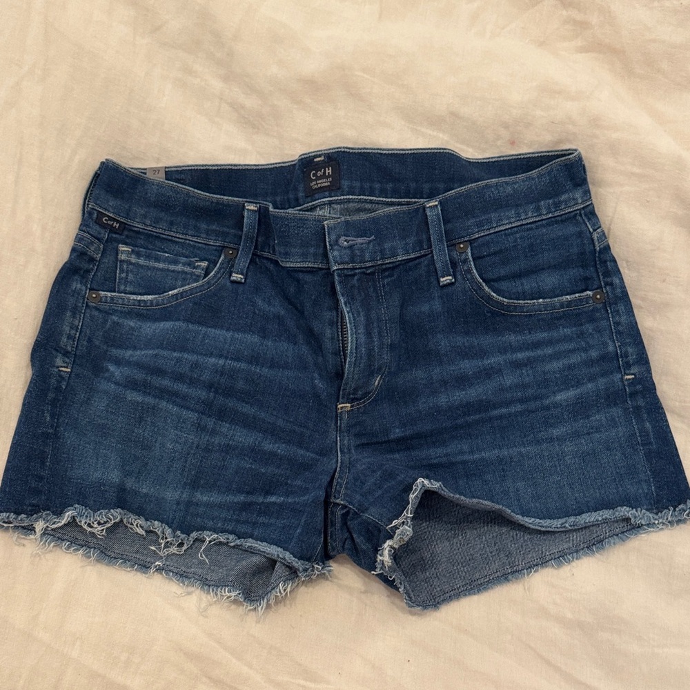 Citizens Of Humanity Blue Jean Shorts